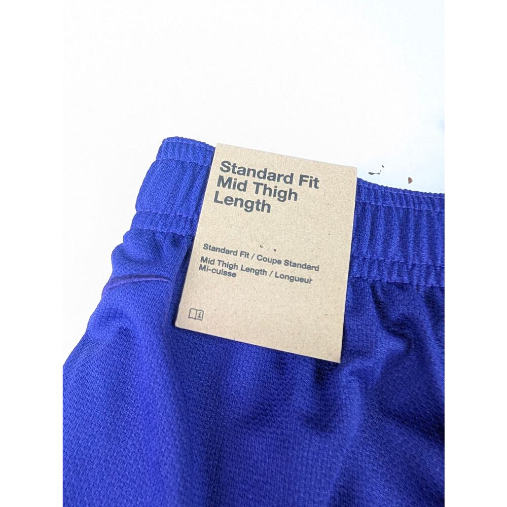 Nike Boys Medium Kobe Therma-Fit Pullover Hoodie & Shorts Set - Purple & Yellow - Picture 7 of 9